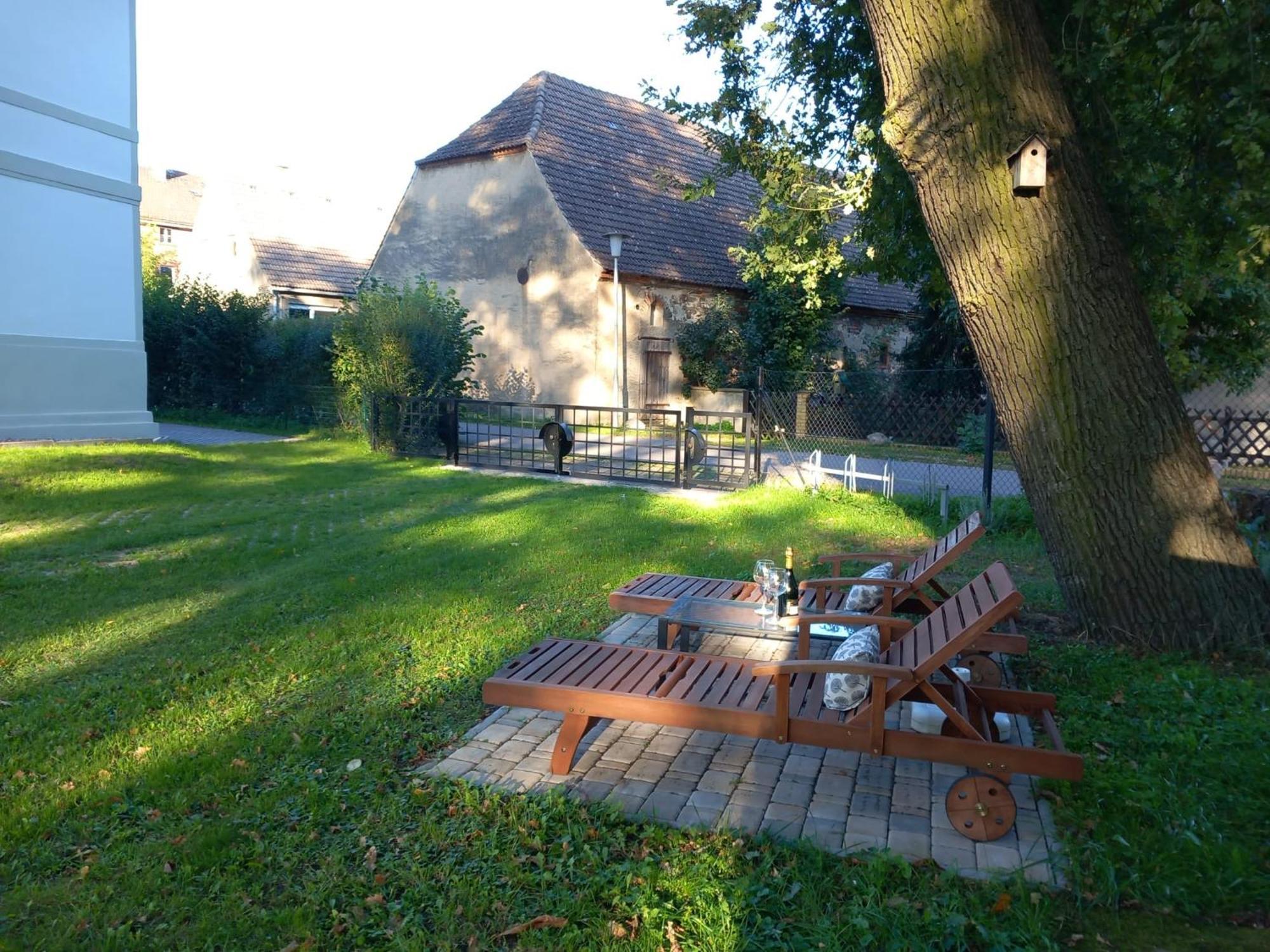 Ferienwohnung Gutshaus Klitzschen Mockrehna Exterior foto
